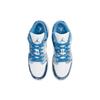 Детские кроссовки Air Jordan 1 Low GS Washed Denim белые голландско-синие DM8947-100