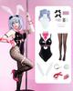 Rabbit Hole Cosplay with Wig MIKU Bunny Girl Cosplay Costume Adult Costume Cultural Festival Event Costume Stage Clothes Rabbit Hole Cosplay Hole with