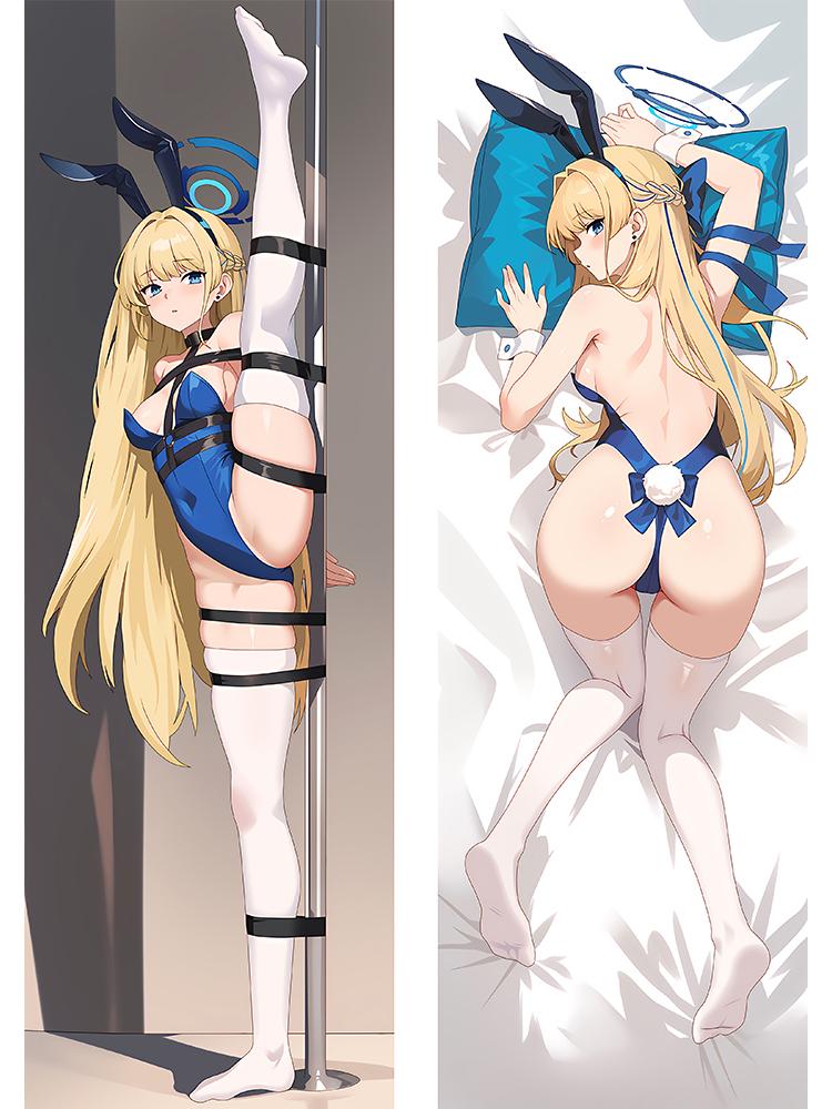 Синий архив Asuma Toki аниме Otaku Dakimakura наволочка для тела Kawaii двухсторонний принт милый чехол для подушки без цензуры