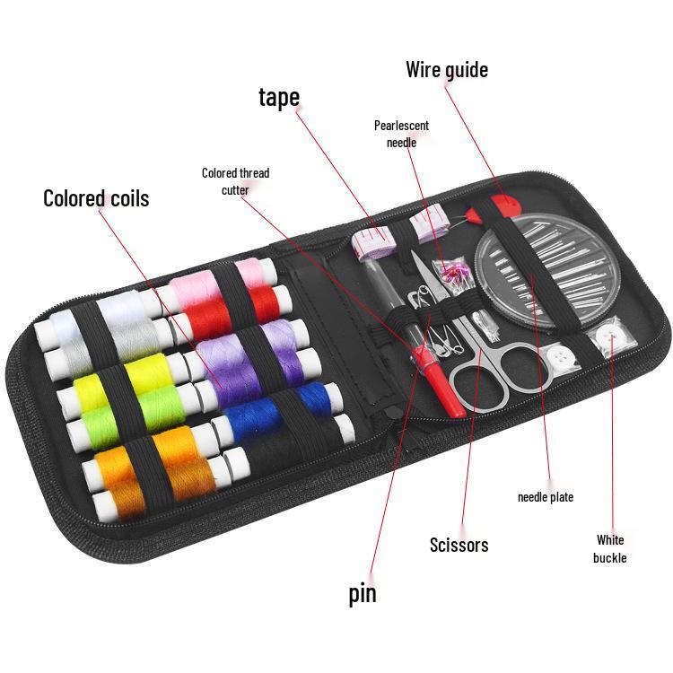 Набор для шитья из 10 предметов для дома: Набор иголок и ниток