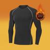 Men's Winter Thermal Quick-Dry Running Suit - Velvet Lined, High Elastic Fitness Tights