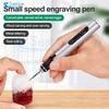 Набор электрических гравировальных ручек 8 Вт 3,6 В Мини-шлифовальная машина Гравировально-сверлильный станок 3 скорости Беспроводная дрель Перезаряжаемый вращающийся инструмент