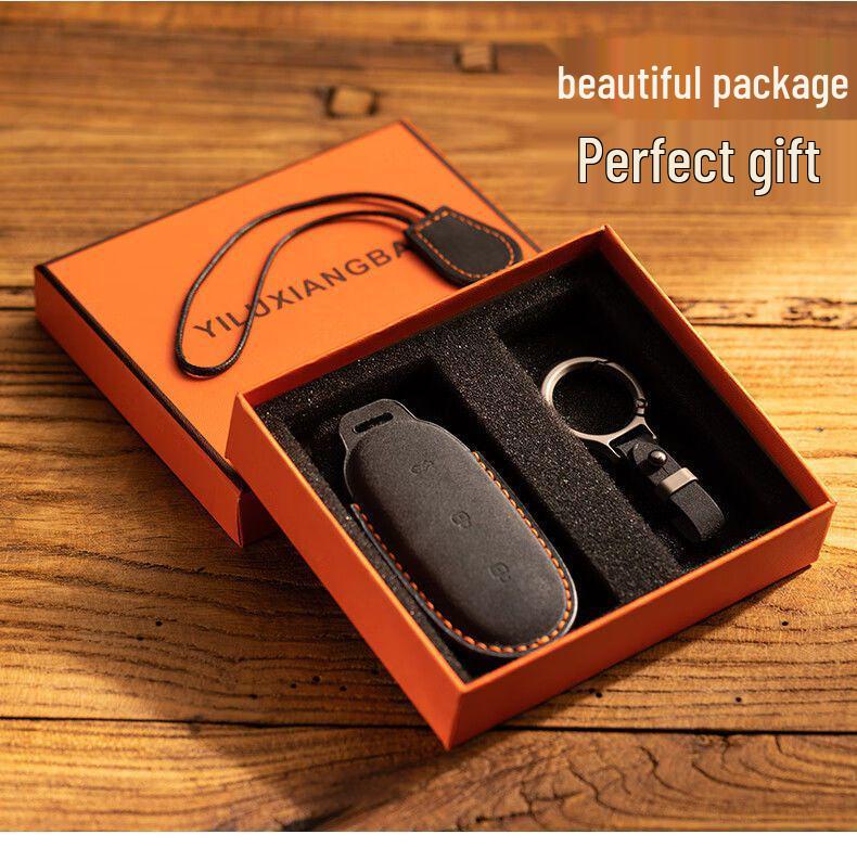 Премиальный чехол-держатель для ключа автомобиля Porsche Macan