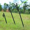 1/4/6 шт. 20/25/30/40 см стальной колышек для палатки сверхпрочный для улицы, пешего туризма, кемпинга, палатки, тента, навеса, ветрозащитный, грунтовый штырь, гвоздь, металлический колышек для палатки