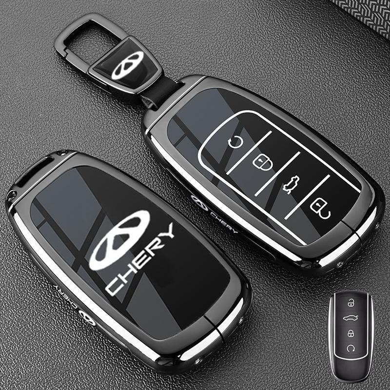 Новый Чехол-Держатель для Ключей из Цинкового Сплава и ТПУ для Chery Jaecoo Tigo 7 8 Pro Max Omoda C5 Tigo7 8 PlusJ6 J7plus J8 Внутренняя Оболочка