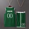 Basketball Name/NumberCustom Clothes Kids Basketball Suit Classic Tops + Pants Basketball Jerseys Suit Set