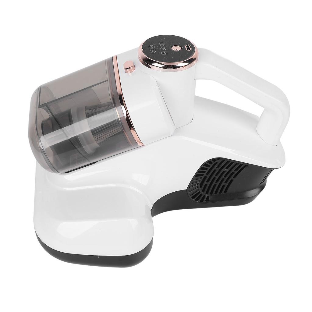 Пылесос для кровати 10000Па Сильное всасывание 253,7нм Глубокая очистка Ручной очиститель матрасов с пылесборником 400 мл для подушек, простыней, дивана, плюшевых игрушек