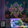 Smart LED Curtain Light USB 400 LED Dynamic Pattern DIY Curtain String Lights with App & Remote for Bedroom Christmas Decor