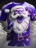 Christmas Santa Holiday Shirt 3D Printed Hot Christmas Short Sleeve Party Men's Tops Rave Printed Casual Fashion Menswear