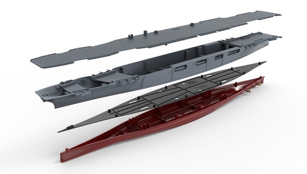 Meng Model Авианосец ВМС США Лексингтон Пластиковая Модель 1/700 CV-2 Предварительно Окрашенный MENPS-002