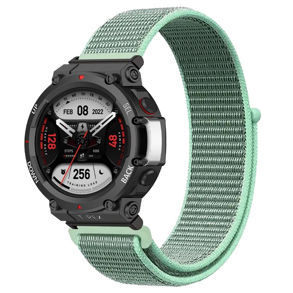 Нейлоновый ремешок-петля для умных часов Huami Amazfit T-REX 3/2, женский/мужской браслет для Amazfit T-Rex/T-Rex Pro, ремешок на запястье Correa