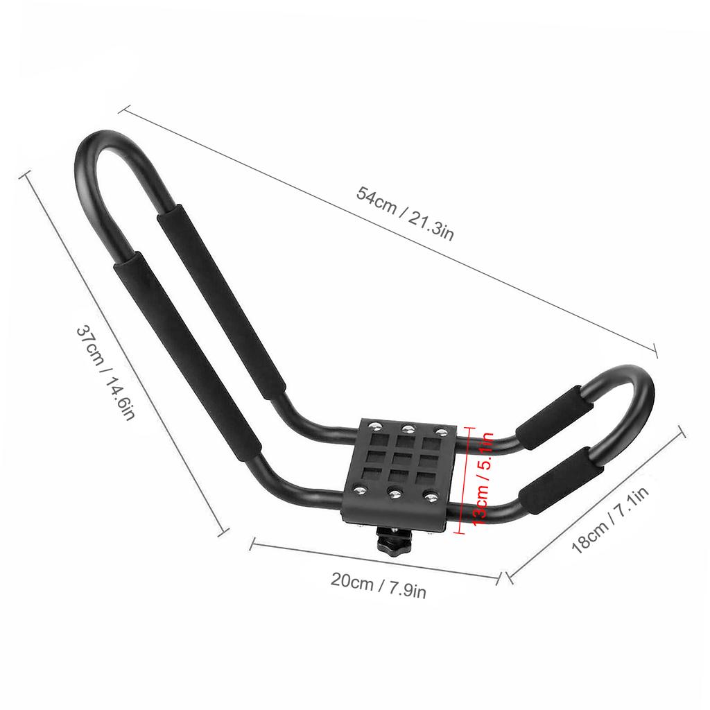 1 пара багажник на крышу для каяка, каяка, каноэ, лодки, доски для серфинга, багажник на крышу для автомобиля, внедорожника, грузовика, поперечины