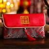 Multiple Patterns New Year's Blessing Bag Tassel Design Brocade Red Envelope  Party Gifts