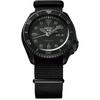 [Seiko Watch] Men's 5 Sports Street Style Black Watch SBSA025