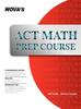 Книга ACT Math Prep Course