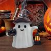 Солнечная Милая Статуэтка Привидения Хэллоуин Настольное Украшение Атмосферостойкая Ручной Работы Смола Тыква Привидение