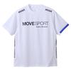 Move Sports Descente Short Sleeve Crew Neck Stretch Training WH00 Men's T-Shirt (E-Commerce Exclusive), Moisture-Wicking, Quick-Drying, Shirt,
