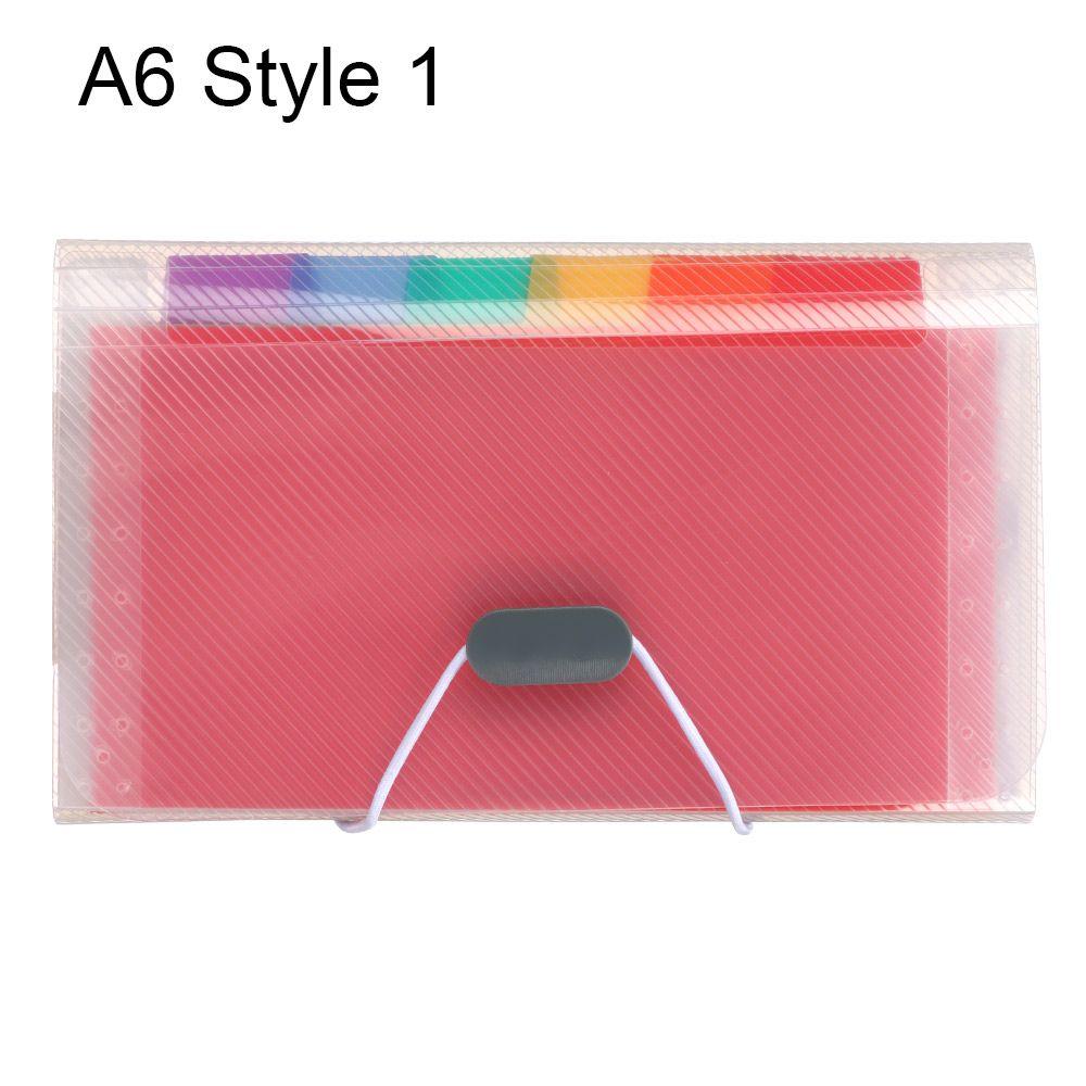 Office Supplies File Case Plastic File Folder Document Bag 13 Pockets Paper Organizer
