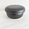 Microwave-safe Ceramic Rice Container for Refrigeration, Made In Japan, Perfect As a Gift for Banko Ware Pottery (3 Cups).