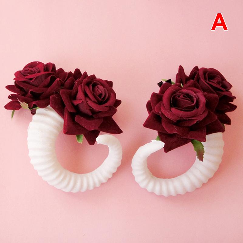 Заколки для волос с рогом дьявола, косплей, заколка с овечьими рогами, украшение для Хэллоуина