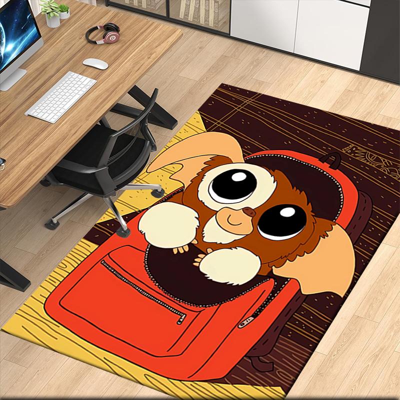 Gremlins Printed Carpet, for Office Chair Living Room Bedroom Kitchen Room Decor Gifts.