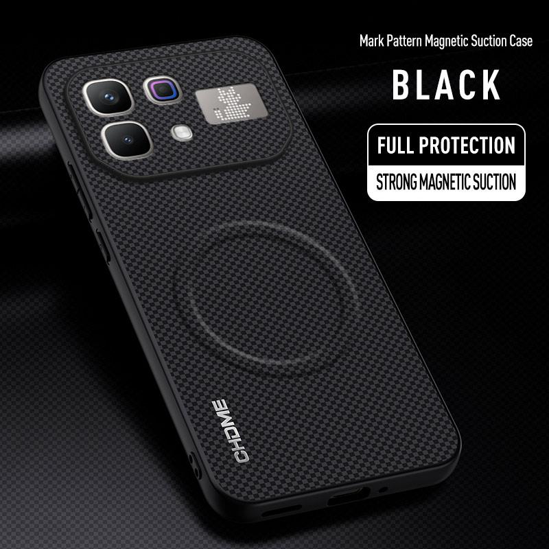 Чехол для Infinix Note 60 Pro, роскошный чехол-накладка из ПУ-кожи с магнитной поддержкой MagSafe, защитная задняя крышка для телефона Infinix Note60 60Pro