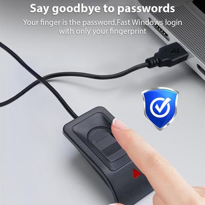 USB-считыватель отпечатков пальцев, настольный биометрический сканер, сканер отпечатков пальцев без пароля для ПК