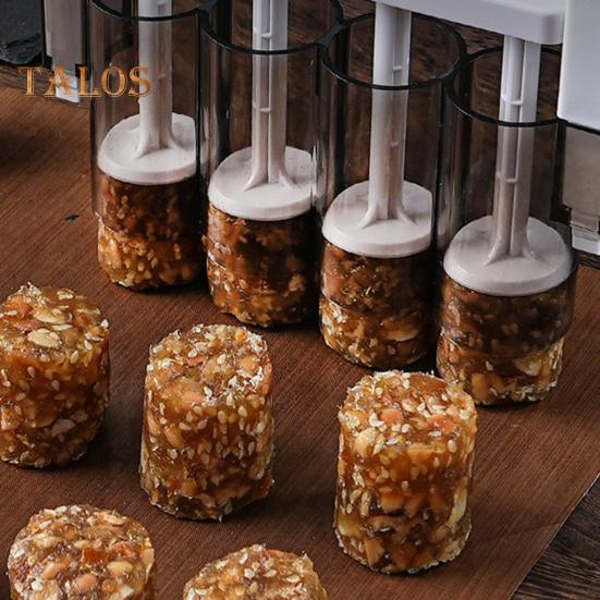 Диспенсер для начинки Mooncake, пищевой пластик, сделай сам, форма для начинки лунного торта, инструмент для изготовления ручного пресса, штамп для печенья, кухонные принадлежности для выпечки