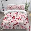Colorful Butterfly And Floral Duvet Cover Set King Size Butterflies Theme Bedding Set For Kids Girls Comforter Cover Pillowcases