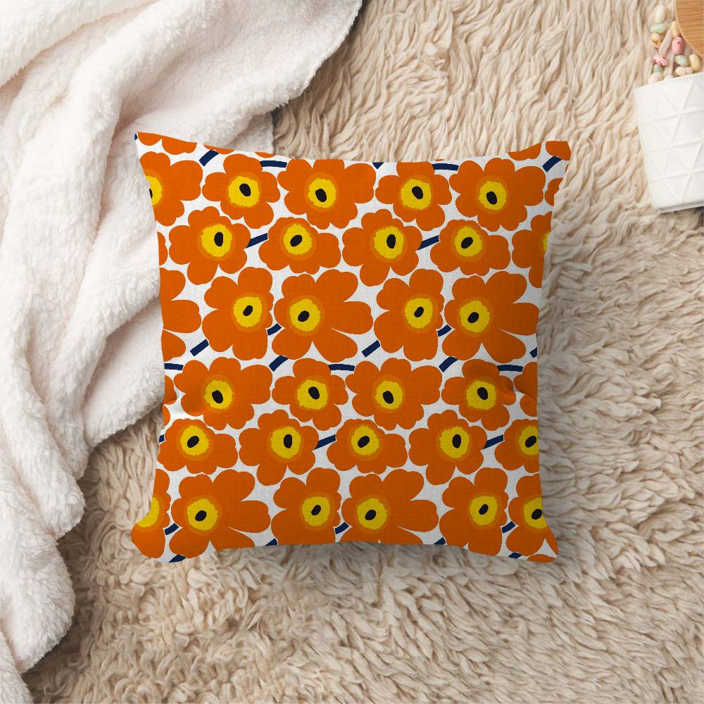 MMarimekko Unikko MMaija Isola см Наволочка для подушки Декоративная наволочка для подушки Домашняя наволочка для диванной подушки