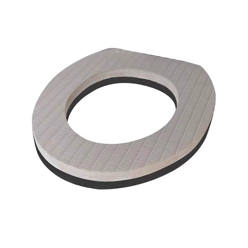 Универсальная мягкая водонепроницаемая подушка для сиденья унитаза для пожилых - Простой пенопластовый чехол для ведерных и сухих туалетов.