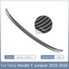 For Tesla Model Y Juniper Accessories ABS Spoiler Rear Trunk Lip Spoiler & Wings for Tesla Model Y Juniper 2025 2026