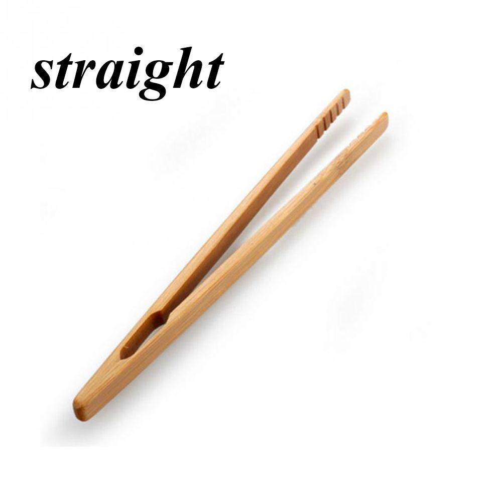 Gadget Food Toast Bacon Sugar Kitchen Tool Tweezer Tea Tongs Salad Clip Bamboo Wood