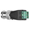 10Pcs Green Coaxial BNC Male Cable Connector Terminal Adapter CCTV Video Balun Camera