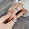 S Пара Кольца Ван Гог Ночь Открытые Кольца Для Женщин Мужчин Простой Модный Дизайн Медный Цвет Кольцо Влюбленных Синее Звездное Небо Ювелирные Изделия Для Вечеринки