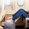 Portable Travel Office Inflatable Foot Leg Rest Pillow Cushion Pad Kids Bed Airplanes Cars Buses Trains