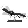 VidaXL Massage Table Black 180x62x(87-112) Cm