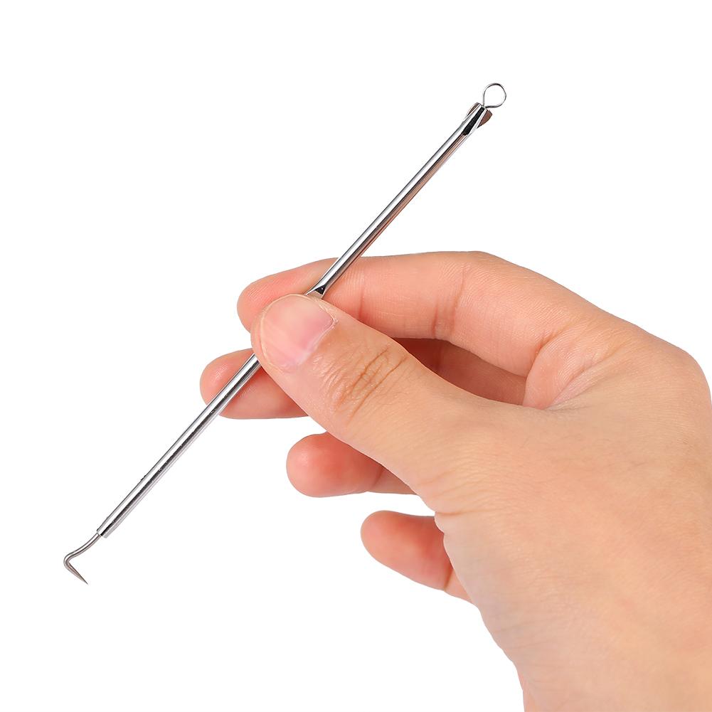 4PCSSet Stainless Steel Blackhead Acne Blemish Removal Needle Kit Tool