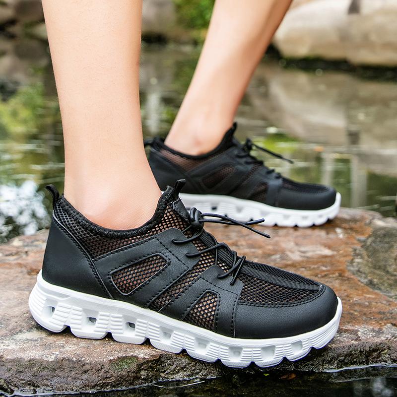 Hiking Shoes Men Wading Shoes Men Anti-slip Low-top Outdoor Sports Shoes Men Comfortable Soft Breathable Casual Men Shoes