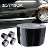 3/5/7/10 Cm Sticker Glossy Black Vinyl Wrap with Car Bag Window Trim Door Protector Car Protectice Accessories Tools