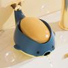 Whale Shape Soap Box Cartoon Soap Dish Drainable Soap Holder Soap Container