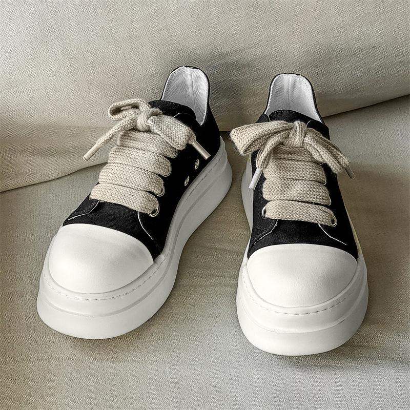 Bread shoes мужская обувь европейские и американские туфли-ракушки американский уличный трендовый бренд универсальная черная ниша толстая подошва 4845-J