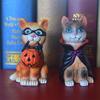 Halloween Cat Statue Home Decorations Halloween Cat Statue Resin Crafts Funny Desk Halloween Christmas Ornament Decoration Craft