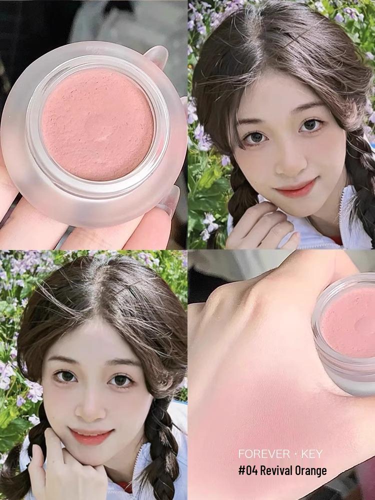 Foreverkey Расширяющийся румяна и тинт для губ 4г: Кремовые румяна и тинт для губ двойного назначения