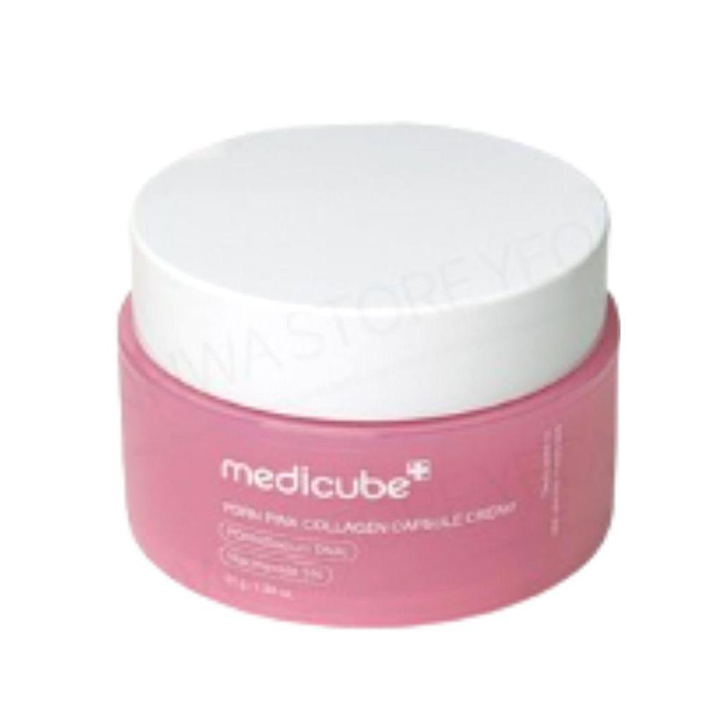 Medicube PDRR Розовые Коллагеновые Капсулы Крем Укрепляющий и Увлажняющий Увлажнитель 55г