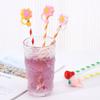 Sealing Lids Drinkware Accessories Cartoon Straws Plugs Silicone Dust-Proof Cap Pipette Tip Cover