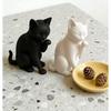 3D-печатные куклы-кошки, облизывающие лапы, украшения для комнаты, рабочего стола, окна, коллекционные сцены, домашние аксессуары на тему кошек