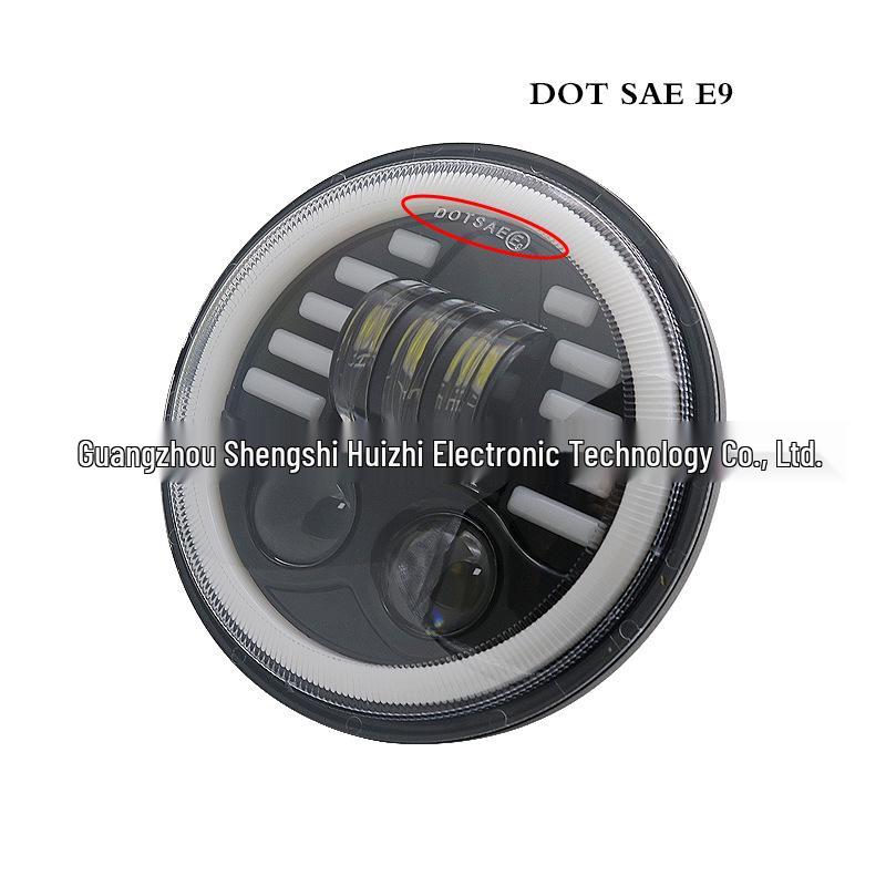 5,75-дюймовая светодиодная фара-стример для модификаций мотоцикла Harley