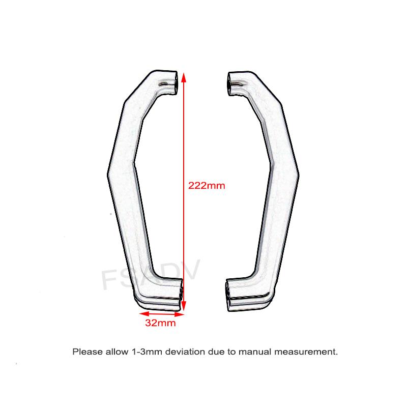Мотоциклетный черный пассажирский подлокотник, подлокотник заднего сиденья, декоративный кронштейн на руль, захват сиденья для YAMAHA MT09