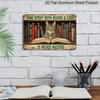 2D Flat 1pc ("8X12") "Time Spent with Books & Cats Is Never Wasted." Decor Gift Sign, Floral Sign, Aluminium Sign, Metal Sign Decor, Wall Decor, Home